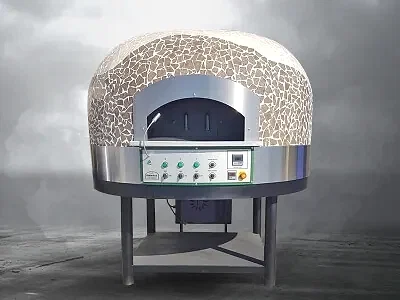 Döner Tabanlı Elektrikli Taş Pide Pizza Fırını