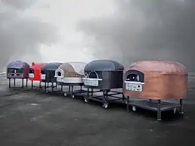 Sabit Tabanlı Gazlı Taş Pizza Pide Lahmacun Simit Fırını